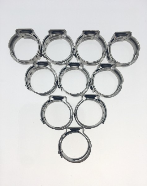 Schlauchschelle Schelle Ring 20-32 mm Ø 9 mm Sechskant Ablaufschlauch