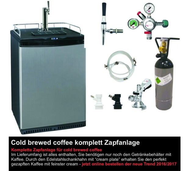 cold brewed coffee nitro Zapfanlage