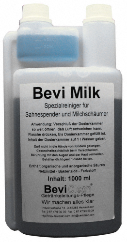 Bevi Milk Spezialreiniger für Sahnespender, Milchschäumer